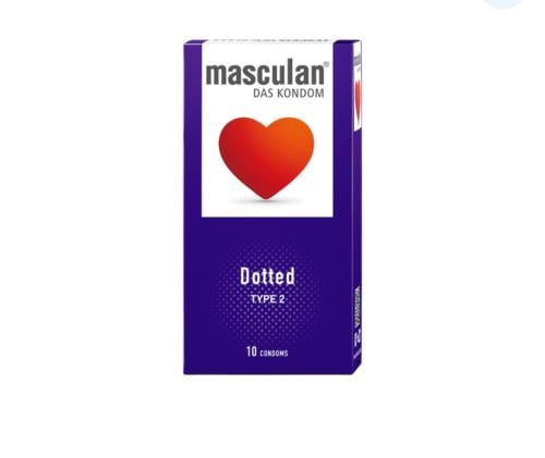 مسكولان واقي ذكري محبب 10 قطع