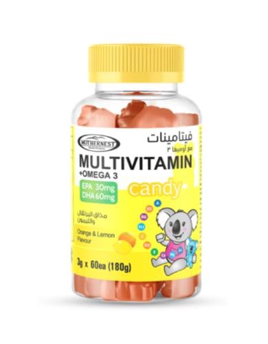 مازرنيست حلوى فيتامينات مع أوميجا 3 (3جم) 60 حبة