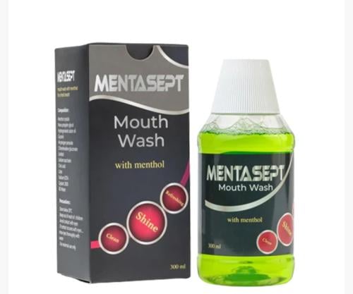 Mouthwash With Menthol 300ml From Mentasept