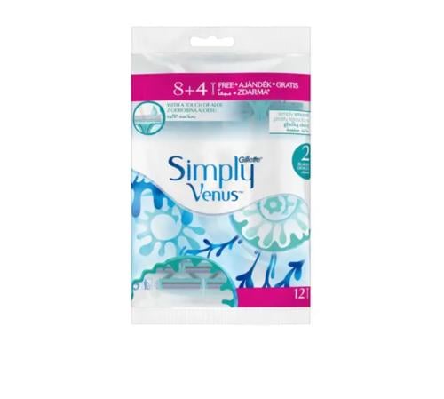 Venus Women's Disposable Razors 8 + 4 Count