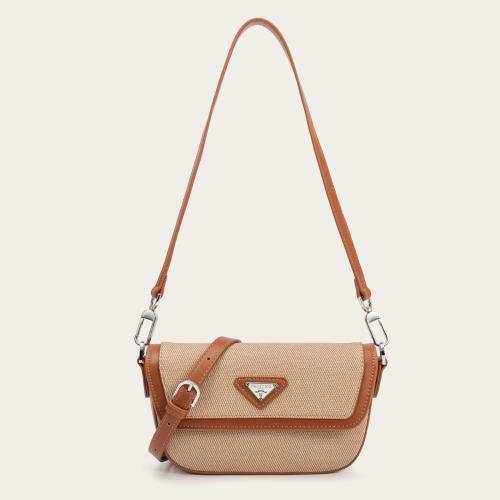 شنطة نسائية أنيقة بلون كاكي