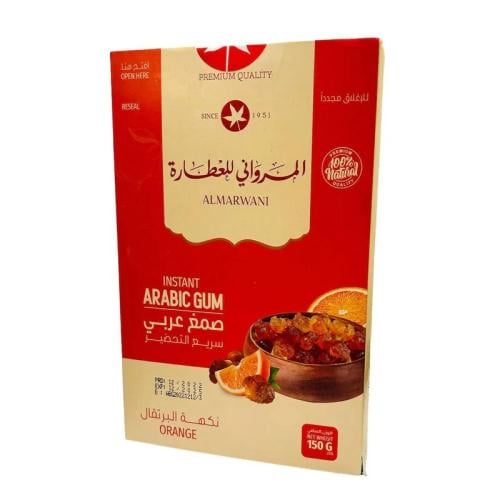 صمغ عربي سريع التحضير بنكهة البرتقال المروانى 150...