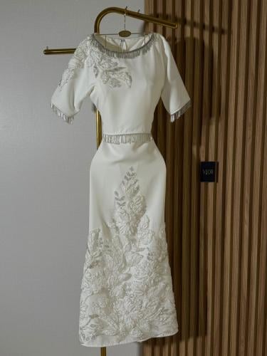 Luma white dress