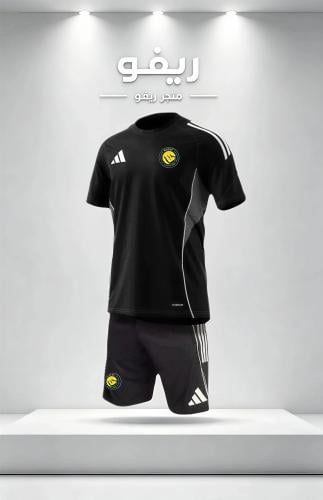 طقم النصر تمارين اسود 2026