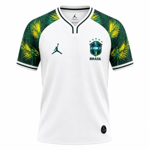 تيشرت منتخب البرازيل الأبيض 2026 /2027