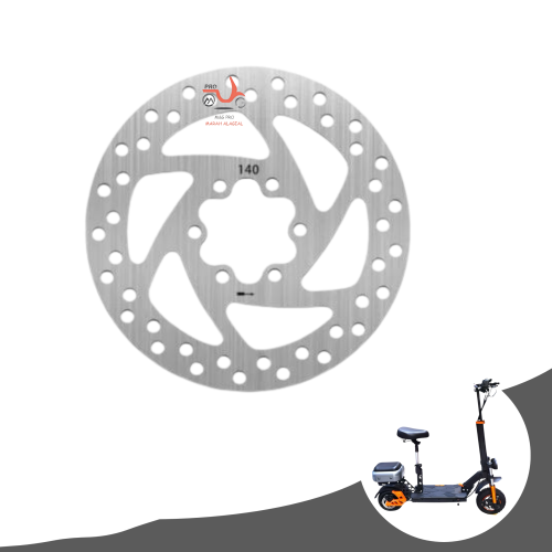 قرص فرامل ( بريك ) مقاس 140 لسكوتر كهربائي الشبح 4...