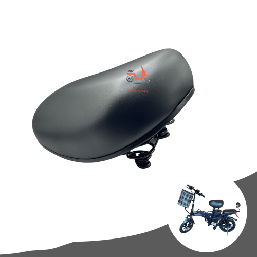 مقعد ( مرتبة ) مبطن طبي لدراجة كهربائية مقاس 14