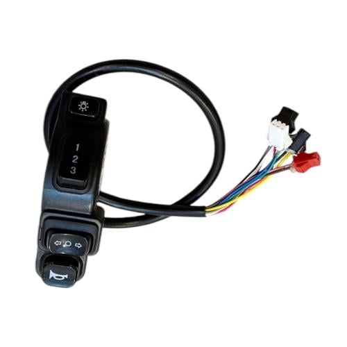 محدد سرعات + بوري ( هرن ) دراجة كهربائي مقاس 16 كف...