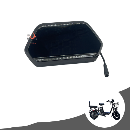 شاشة معلومات دراجة كهربائي مقاس 16 كفر عريض