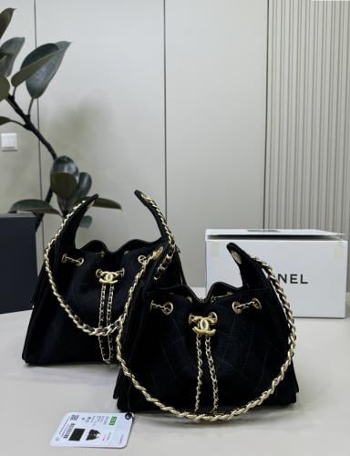 شانيل مخمل ( اسود ) Chanel 25c bag