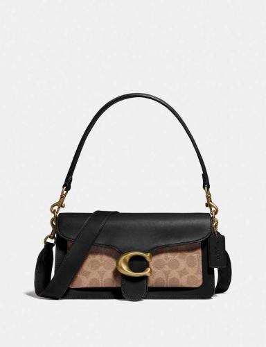 كوتش تابي ( اسود-بني ) Coach tabby bag