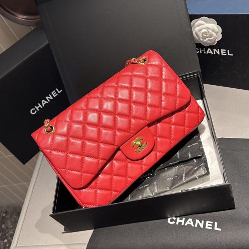 شانيل ( احمر) Chanel CF bag