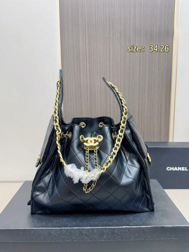 شانيل ( اسود ) Chanel bag size 34cm