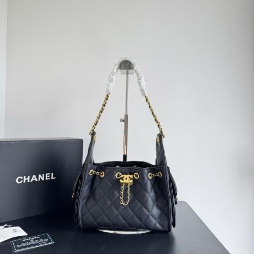 شنط شانيل ( اسود جلد ) Chanel bag
