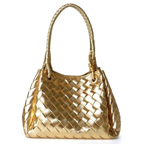 حقيبة بوتيغا انديامو ( ذهبي )BV tote bag