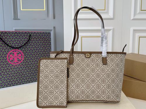 شنطة توري بورش ( بيج ) TB tote bag