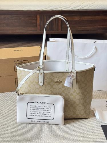 حقيبة كوتش بيج - ابيض Coach city 33 bag