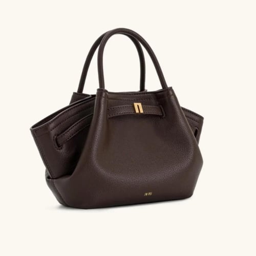 JW PEl بني غامق جلد S