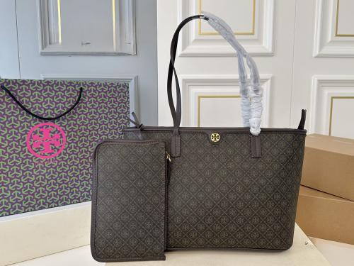 شنطة توري بورش ( بني ) TB tote bag