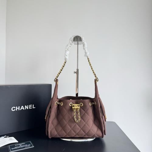 شنط شانيل ( بني ) Chanel bag