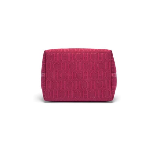 شنط CH وردي غامق قماش