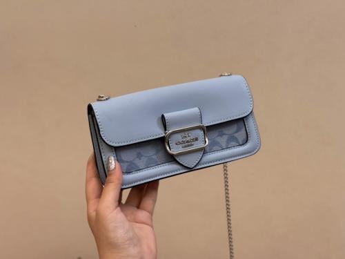 حقيبة كوتش ( سماوي ) Coach morgan bag