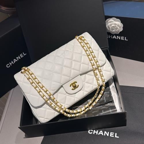 شانيل ( ابيض ) Chanel CF bag