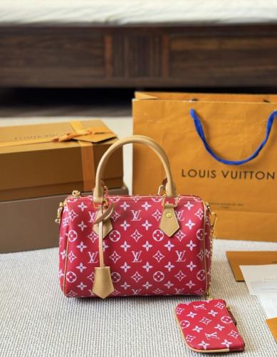 نانو سبيدي ( احمر ) LV Speedy P9 bag