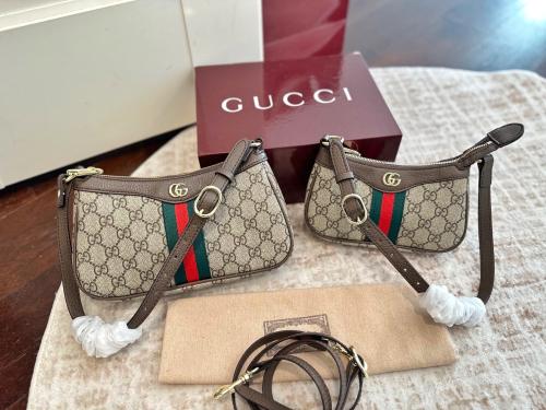 شنطة قوتشي ( بني ) Gucci Ophidia bags