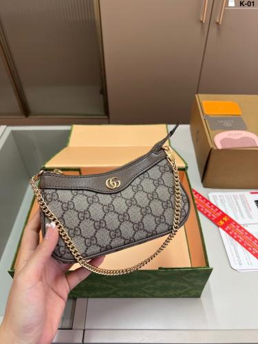 شنطة قوتشي ( بني ) Gucci Ophidia bags