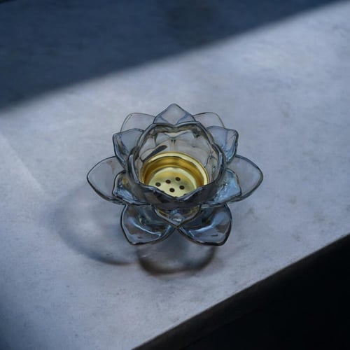 مبخرة زجاجية 5 داكنة