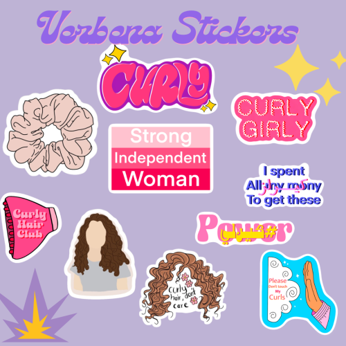 ستيكرز كيرلي ( 10 حبات )