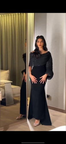 فستان باربي اسود
