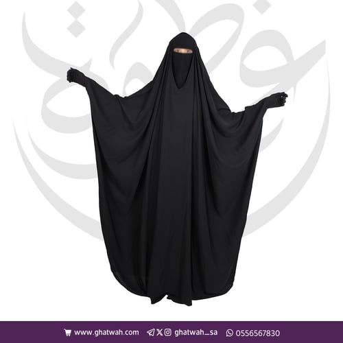 عباية راس اصبع مسكرة
