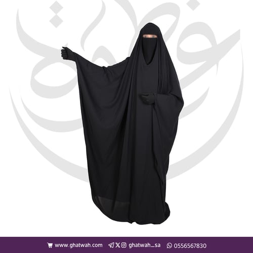 عباية راس اصبع مسكرة
