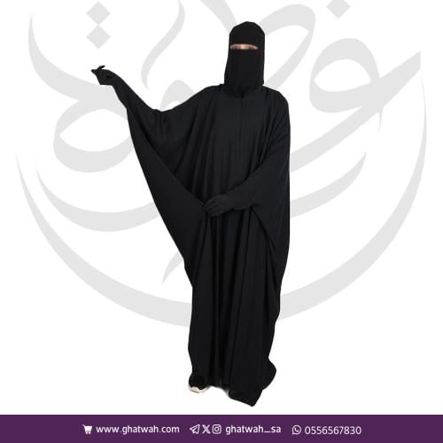 عباية كتف كنوز زرار من الأمام