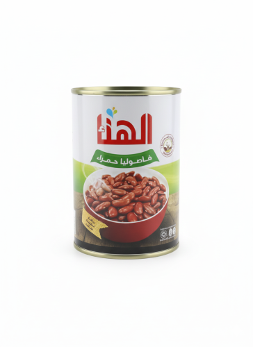 فاصوليا حمراء الهناء - علبة 400 جم