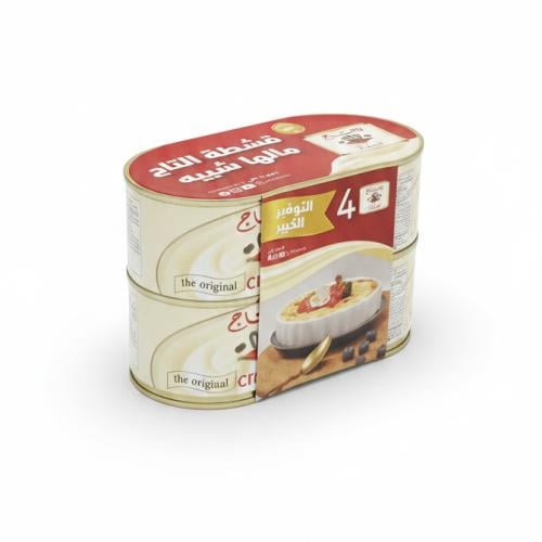 قشطة التاج شدة 4×155 جم