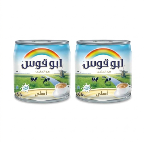 .حليب مبخر ابو قوس اصلي 170 مل