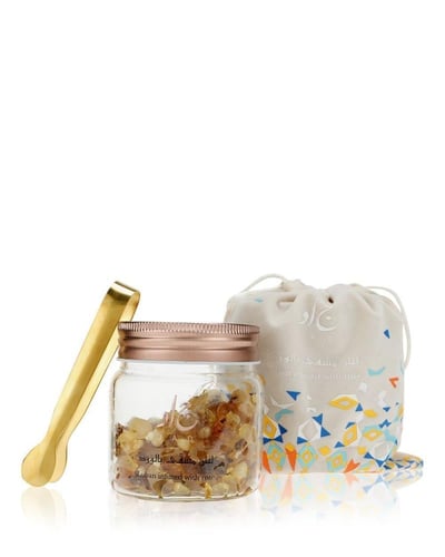 لبان مسقى بالورد