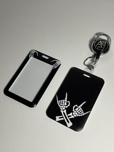 Skeleton Card Holder