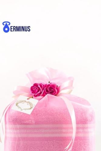 منشفة روز وسط مقاس 100*50