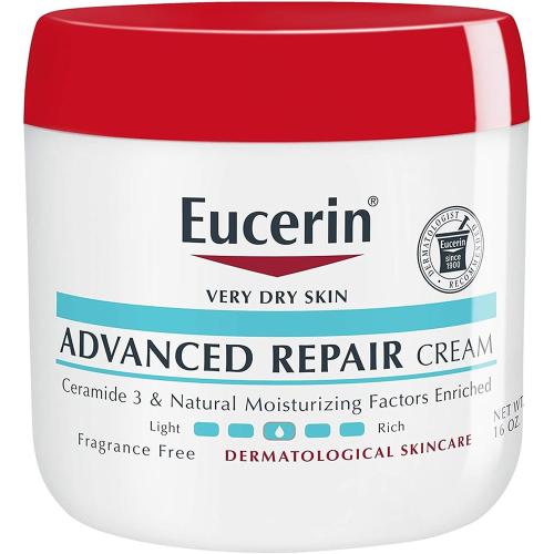Eucerin body cream for advanced repair - intensive hydration for dry skin - 454 grams