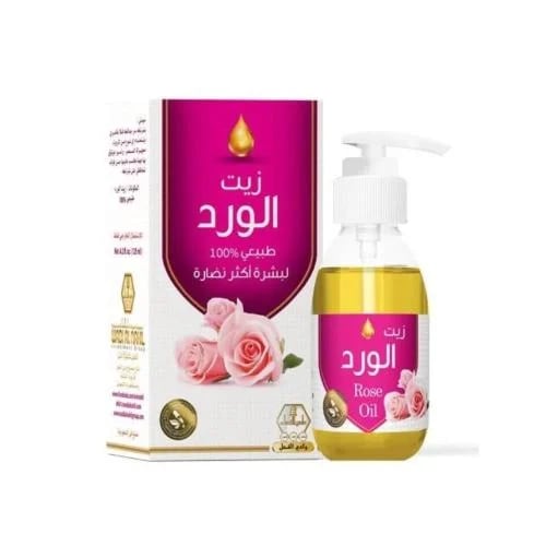 زيت الورد الفاخر للعناية بالجسم من وادي النحل – 12...