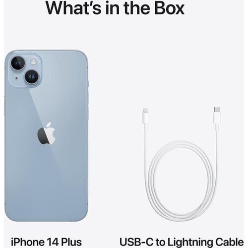 ابل - ايفون 14 العادي لون ازرق مساحة 128