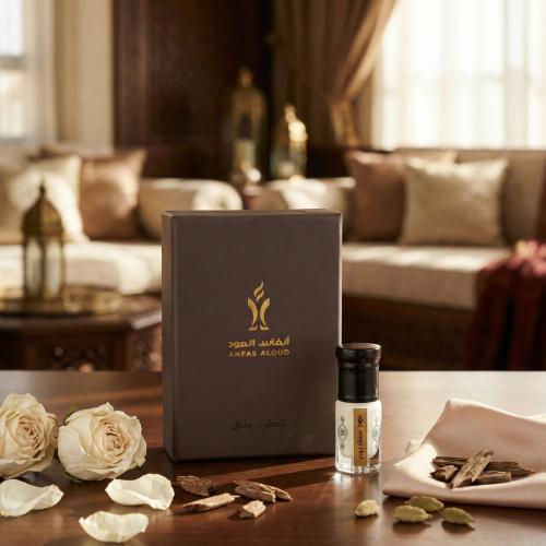 مسك خام أبيض أنفاس العود