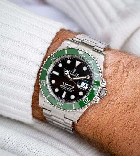 رولكس صب مارين سويسري