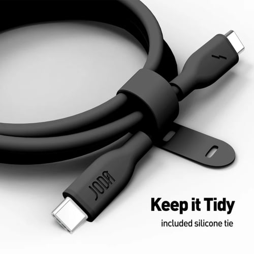 SLIP60-60W USB-C to C cable with lightning connect...
