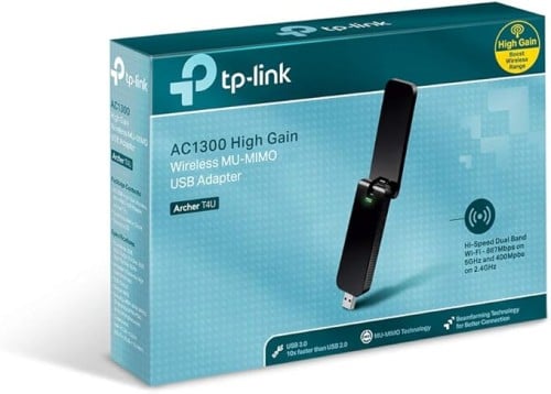 محول لاسلكي TP _LINK_AC1300_ARCHER T4U