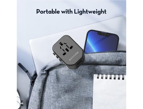 شاحن السفر العالمي Ravpower Pd Pioneer 2